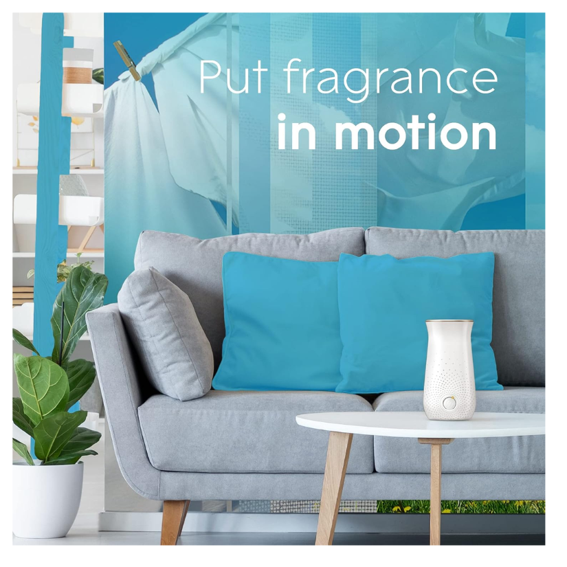 Glade Sense & Spray Dual Refill Clean Linen Fragrance 8 x Pack of 2 x 18 ml